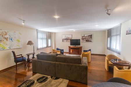 Apartamento para alugar com 55m², 1 quarto e 1 vaga Apartamento para alugar com 55m², 1 quarto e 1 vagaÁrea comum - Sala de TV