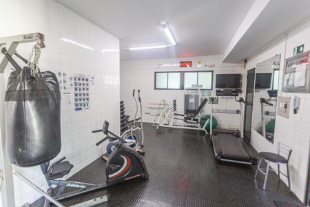 Apartamento para alugar com 55m², 1 quarto e 1 vaga Apartamento para alugar com 55m², 1 quarto e 1 vagaÁrea comum - Academia