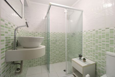 Banheiro de apartamento para alugar com 3 quartos, 62m² em Jardim Taquaral, São Paulo