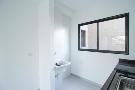 Studio à venda com 44m², 2 quartos e 1 vagaCozinha e Área de Serviço