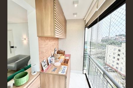 Varanda da Sala de apartamento para alugar com 3 quartos, 94m² em Lauzane Paulista, São Paulo