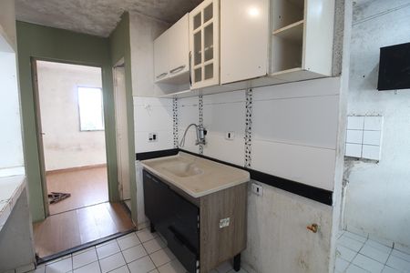 Cozinha de apartamento à venda com 2 quartos, 47m² em Parque Ipe, São Paulo