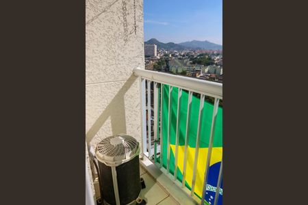 Varanda da Sala de apartamento à venda com 3 quartos, 60m² em Engenho de Dentro, Rio de Janeiro