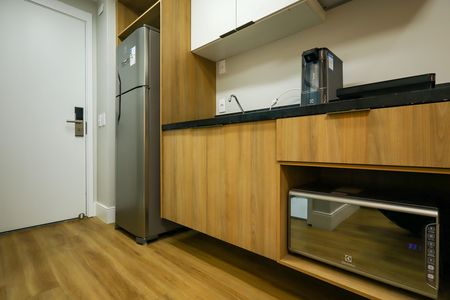 Studio para alugar com 25m², 1 quarto e sem vagaCozinha