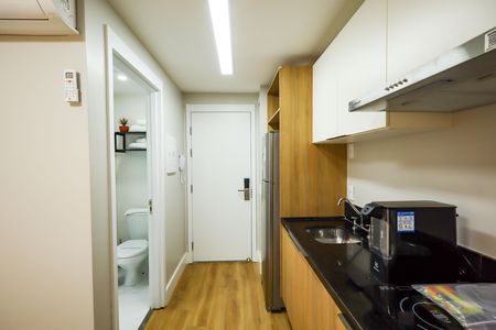 Studio para alugar com 25m², 1 quarto e sem vagaCozinha