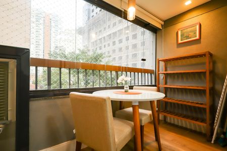 Studio para alugar com 25m², 1 quarto e sem vagaVaranda