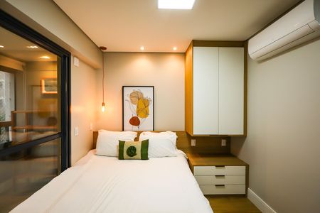 Studio para alugar com 25m², 1 quarto e sem vagaQuarto