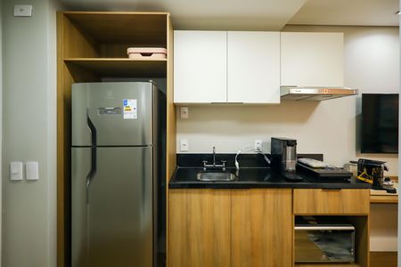 Studio para alugar com 25m², 1 quarto e sem vagaCozinha