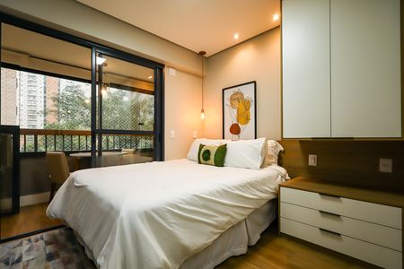 Studio para alugar com 25m², 1 quarto e sem vagaQuarto