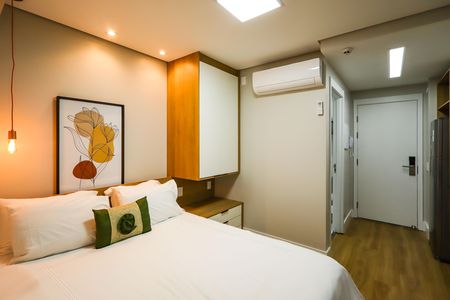 Studio para alugar com 25m², 1 quarto e sem vagaQuarto
