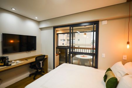 Studio para alugar com 25m², 1 quarto e sem vagaQuarto