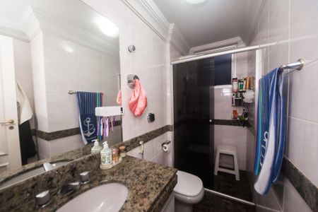 Banheiro Social de apartamento à venda com 3 quartos, 129m² em Funcionários, Belo Horizonte