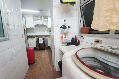 Área de Serviço de apartamento à venda com 3 quartos, 129m² em Funcionários, Belo Horizonte