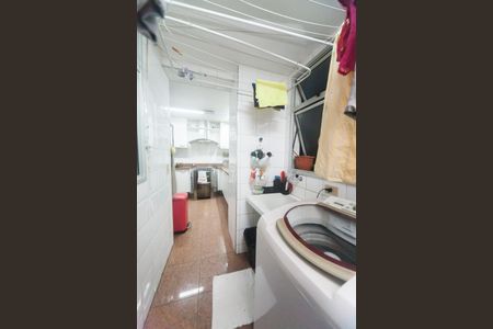 Área de Serviço de apartamento à venda com 3 quartos, 129m² em Funcionários, Belo Horizonte