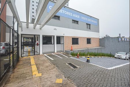 Apartamento à venda com 43m², 2 quartos e 1 vagaFachada e portaria