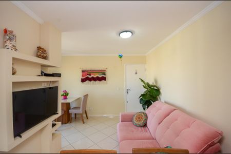 Sala de apartamento à venda com 2 quartos, 52m² em Parque Maria Domitila, São Paulo