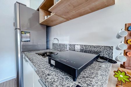 Studio à venda com 25m², 1 quarto e sem vagaCozinha
