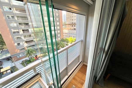 Studio à venda com 26m², 1 quarto e sem vagaVaranda