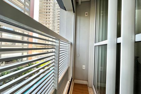 Varanda de kitnet/studio para alugar com 1 quarto, 26m² em Vila Clementino, São Paulo