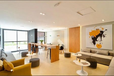 Área comum - Salão de festas de kitnet/studio para alugar com 1 quarto, 26m² em Vila Clementino, São Paulo