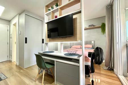 Studio à venda com 26m², 1 quarto e sem vagaSala