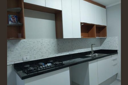 Cozinha de apartamento à venda com 3 quartos, 77m² em P.Jacatuba , Santo André