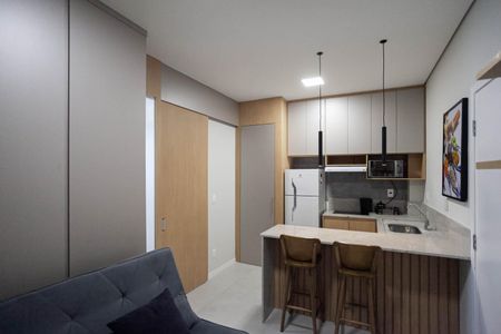 Sala de apartamento para alugar com 1 quarto, 38m² em Paquetá, Belo Horizonte