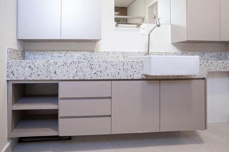 Apartamento para alugar com 38m², 1 quarto e 1 vagaBanheiro da suíte 