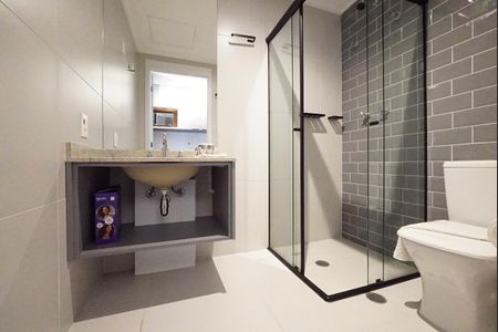 Studio para alugar com 27m², 1 quarto e sem vagaBanheiro