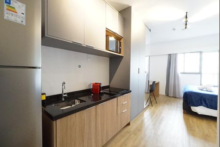 Studio para alugar com 27m², 1 quarto e sem vagaCozinha