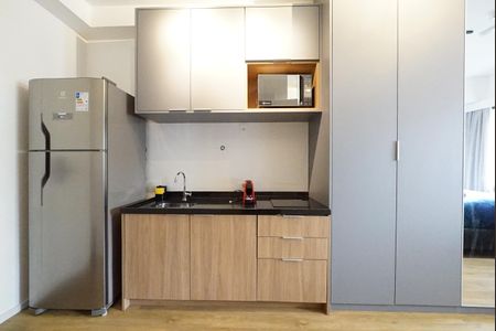 Studio para alugar com 27m², 1 quarto e sem vagaCozinha