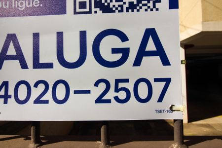 Apartamento para alugar com 31m², 1 quarto e 1 vaga Apartamento para alugar com 31m², 1 quarto e 1 vagaPlaca
