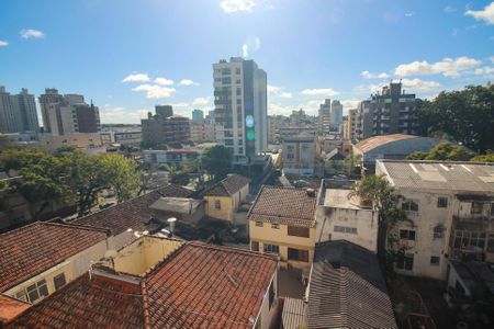 Vista do Quarto de apartamento para alugar com 1 quarto, 31m² em Menino Deus, Porto Alegre