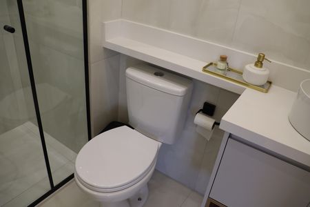 Apartamento à venda com 60m², 2 quartos e 1 vaga Apartamento à venda com 60m², 2 quartos e 1 vagaBanheiro Social