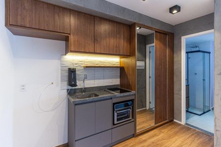 Studio para alugar com 24m², 1 quarto e sem vagaCozinha