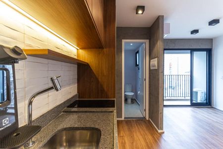 Studio para alugar com 24m², 1 quarto e sem vagaCozinha