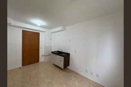 Sala/cozinha de apartamento para alugar com 1 quarto, 26m² em Jabaquara, São Paulo