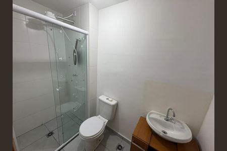 Banheiro de apartamento para alugar com 1 quarto, 26m² em Jabaquara, São Paulo