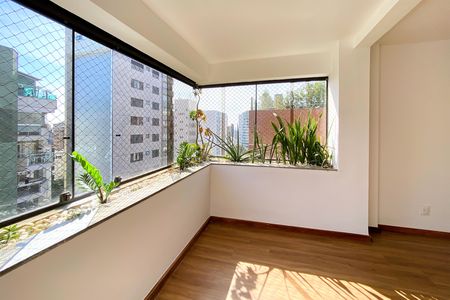 Varanda da Sala de apartamento à venda com 4 quartos, 280m² em Sion, Belo Horizonte