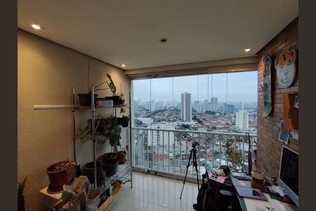 Varanda da Sala de apartamento para alugar com 2 quartos, 64m² em Ipiranga, São Paulo