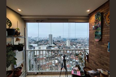 Varanda da Sala de apartamento para alugar com 2 quartos, 64m² em Ipiranga, São Paulo