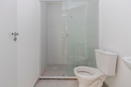 Studio para alugar com 27m², 1 quarto e sem vaga Studio para alugar com 27m², 1 quarto e sem vagaBanheiro