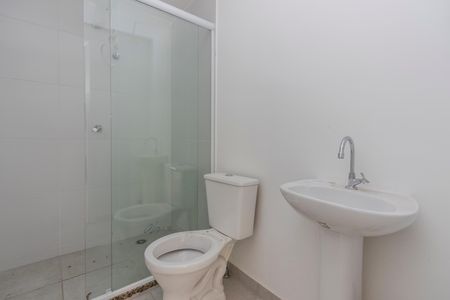 Studio para alugar com 27m², 1 quarto e sem vaga Studio para alugar com 27m², 1 quarto e sem vagaBanheiro