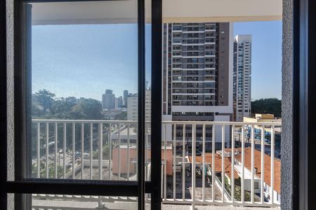 Studio para alugar com 27m², 1 quarto e sem vaga Studio para alugar com 27m², 1 quarto e sem vagaVaranda