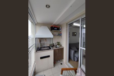 Varanda gourmet de apartamento à venda com 3 quartos, 69m² em Vila Gumercindo, São Paulo
