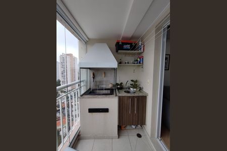 Varanda gourmet de apartamento à venda com 3 quartos, 69m² em Vila Gumercindo, São Paulo