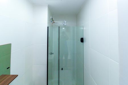 Banheiro de apartamento para alugar com 2 quartos, 34m² em Veleiros, São Paulo