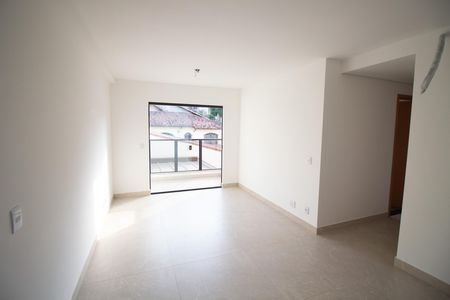 Sala de apartamento à venda com 3 quartos, 76m² em Serrano, Belo Horizonte