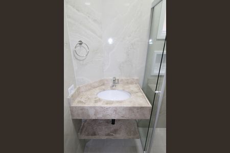 Studio para alugar com 44m², 1 quarto e sem vagaBanheiro da Suíte