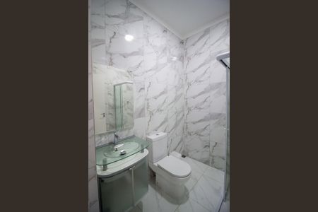 Casa de condomínio para alugar com 190m², 3 quartos e 2 vagasBanheiro social